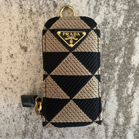 Prada Symbole Embroidered fabric/leather bag - Picture 11 of 16